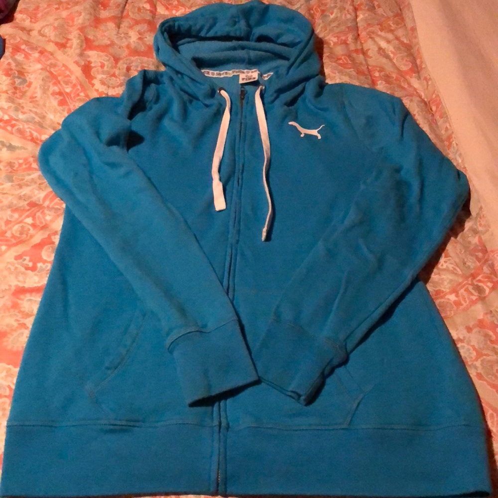 Pink Zip Up Hoodie